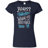 T-Shirts Navy / S Back to the Future Junior Slimmer-Fit T-Shirt