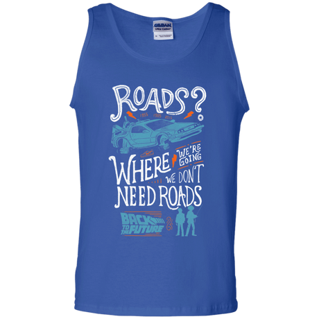 T-Shirts Royal / S Back to the Future Men's Tank Top