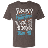 T-Shirts Macchiato / S Back to the Future Men's Triblend T-Shirt