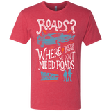 T-Shirts Vintage Red / S Back to the Future Men's Triblend T-Shirt