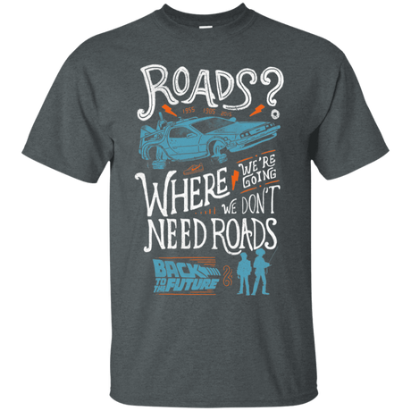 T-Shirts Dark Heather / S Back to the Future T-Shirt