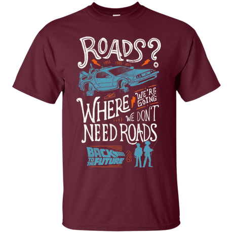 T-Shirts Maroon / S Back to the Future T-Shirt