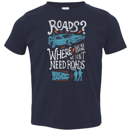 T-Shirts Navy / 2T Back to the Future Toddler Premium T-Shirt