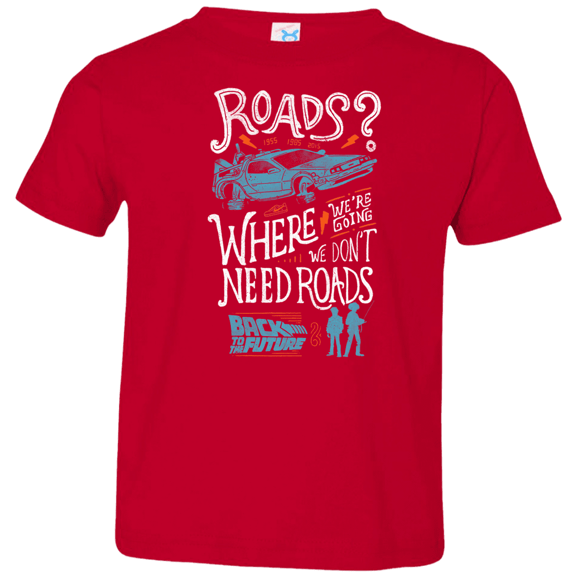 T-Shirts Red / 2T Back to the Future Toddler Premium T-Shirt