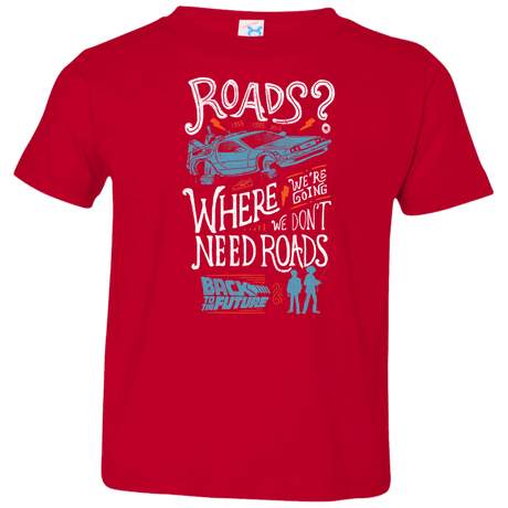 T-Shirts Red / 2T Back to the Future Toddler Premium T-Shirt