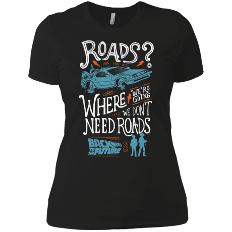 T-Shirts Black / X-Small Back to the Future Women's Premium T-Shirt