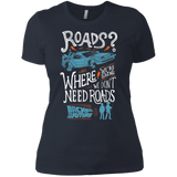 T-Shirts Indigo / X-Small Back to the Future Women's Premium T-Shirt