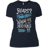 T-Shirts Midnight Navy / X-Small Back to the Future Women's Premium T-Shirt