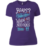 T-Shirts Purple Rush/ / X-Small Back to the Future Women's Premium T-Shirt