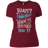 T-Shirts Scarlet / S Back to the Future Women's Premium T-Shirt
