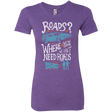 T-Shirts Purple Rush / S Back to the Future Women's Triblend T-Shirt