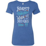 T-Shirts Vintage Royal / S Back to the Future Women's Triblend T-Shirt