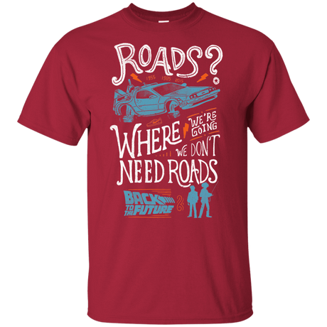 T-Shirts Cardinal / YXS Back to the Future Youth T-Shirt