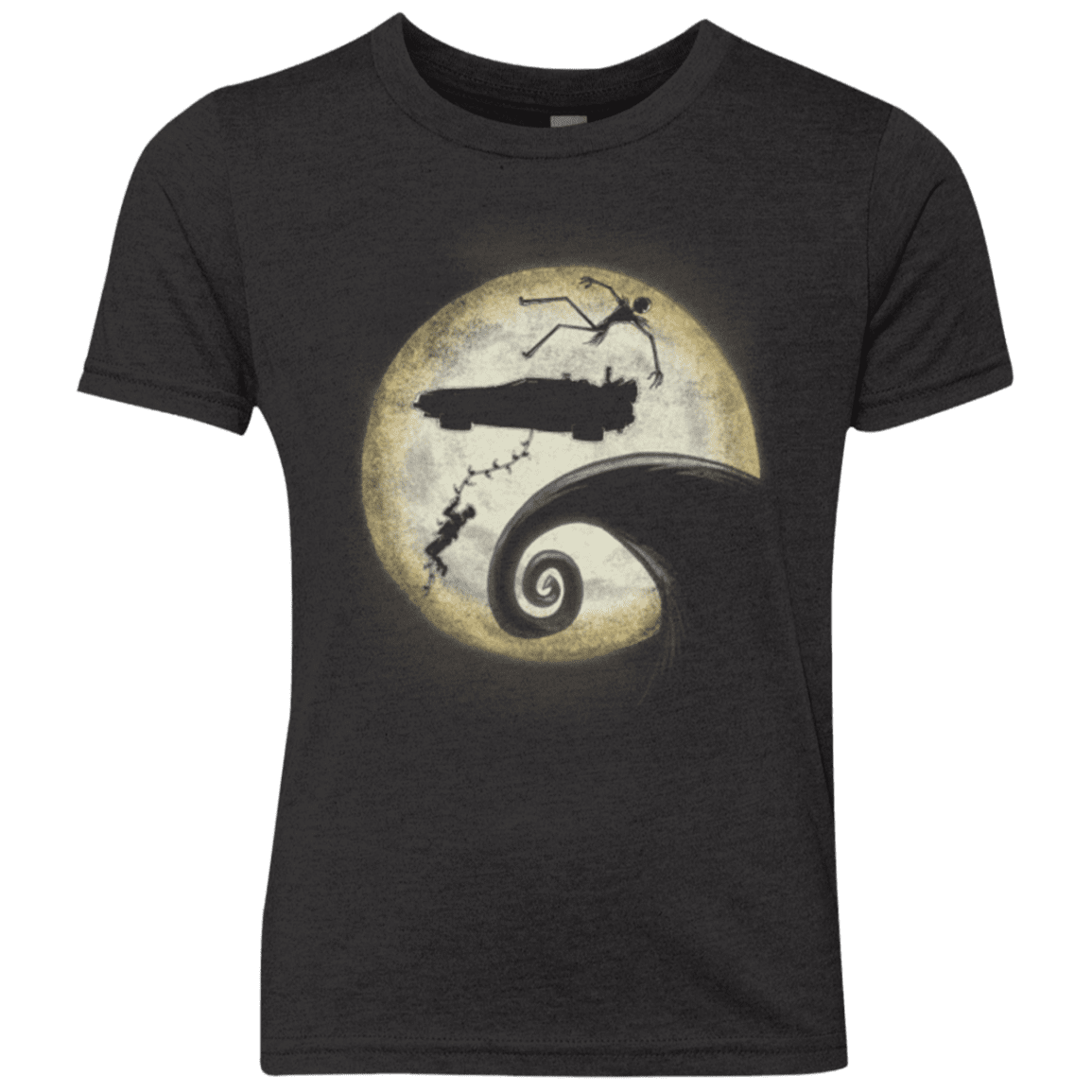 T-Shirts Vintage Black / YXS Back To The Nightmare Youth Triblend T-Shirt