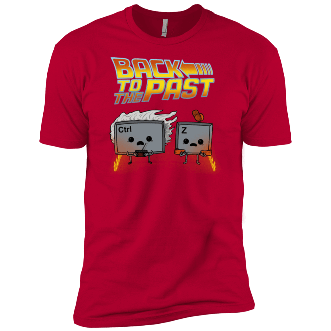 T-Shirts Red / YXS Back To The Past Boys Premium T-Shirt