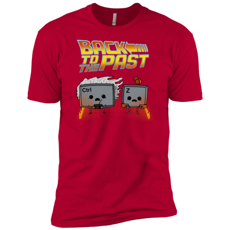 T-Shirts Red / YXS Back To The Past Boys Premium T-Shirt
