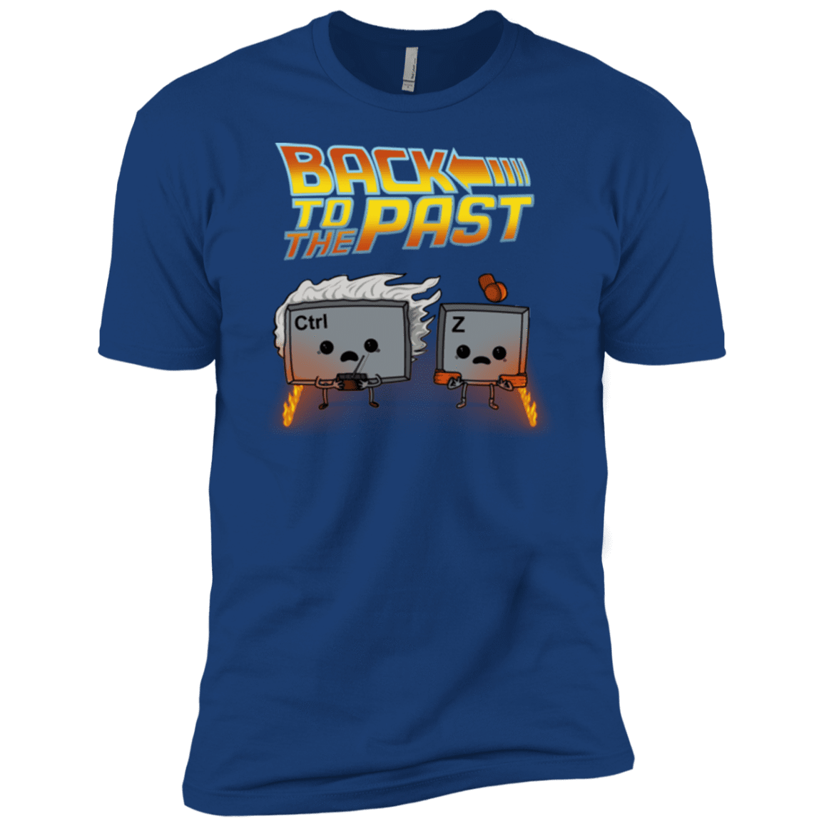 T-Shirts Royal / YXS Back To The Past Boys Premium T-Shirt