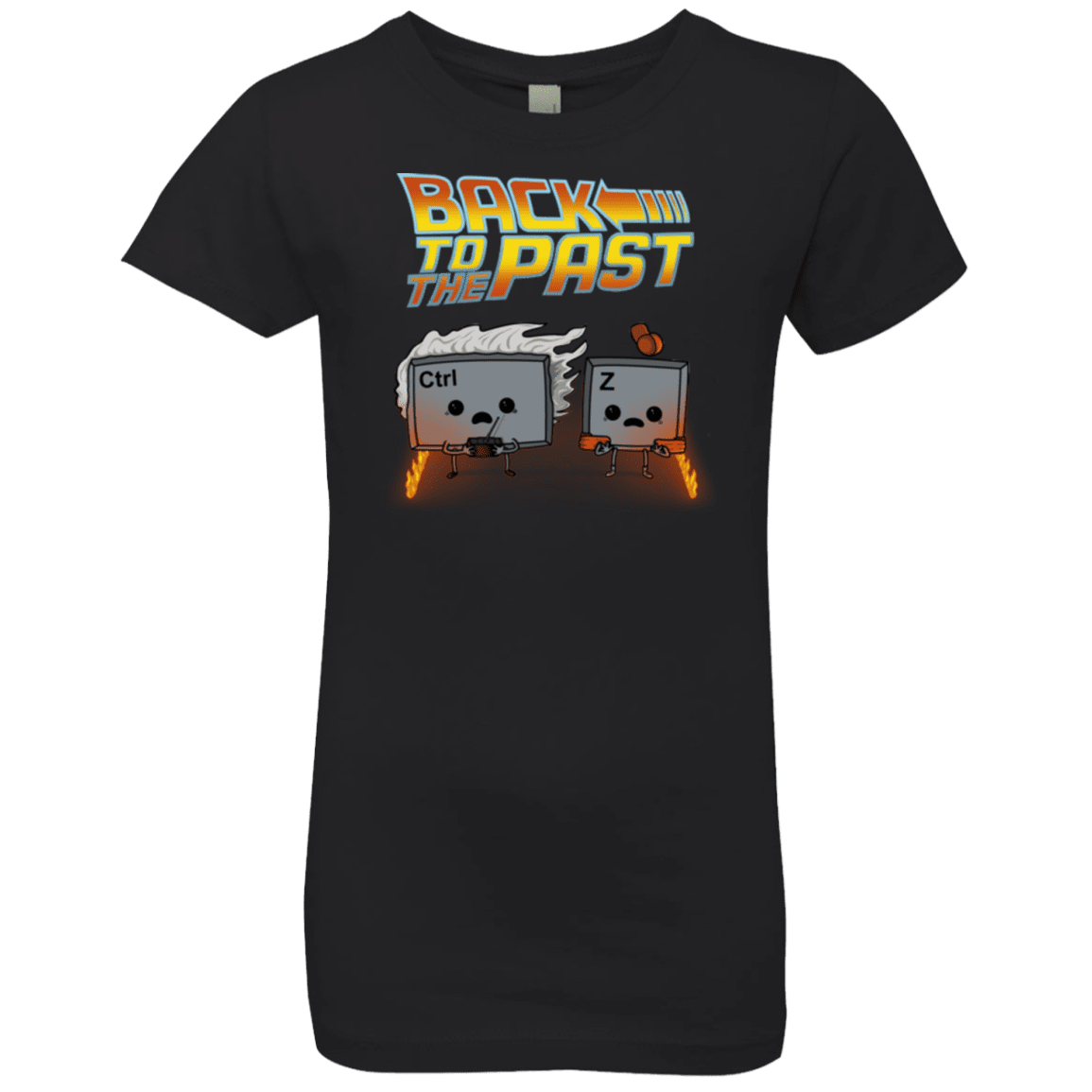 Back To The Past Girls Premium T-Shirt