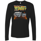 T-Shirts Black / Small Back To The Past Men's Premium Long Sleeve