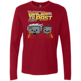 T-Shirts Cardinal / Small Back To The Past Men's Premium Long Sleeve
