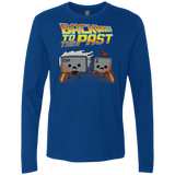 T-Shirts Royal / Small Back To The Past Men's Premium Long Sleeve