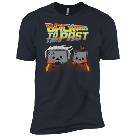 T-Shirts Indigo / X-Small Back To The Past Men's Premium T-Shirt