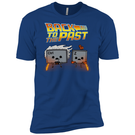 T-Shirts Royal / X-Small Back To The Past Men's Premium T-Shirt