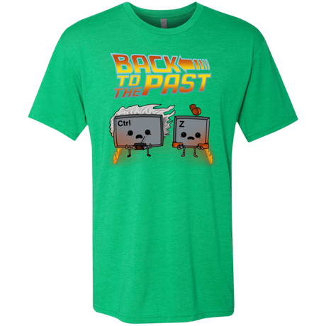 T-Shirts Envy / Small Back To The Past Men's Triblend T-Shirt