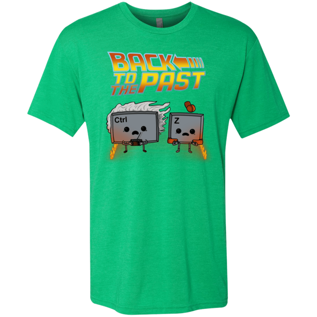 T-Shirts Envy / Small Back To The Past Men's Triblend T-Shirt