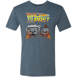 T-Shirts Indigo / Small Back To The Past Men's Triblend T-Shirt