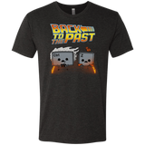 T-Shirts Vintage Black / Small Back To The Past Men's Triblend T-Shirt