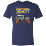 T-Shirts Vintage Navy / Small Back To The Past Men's Triblend T-Shirt