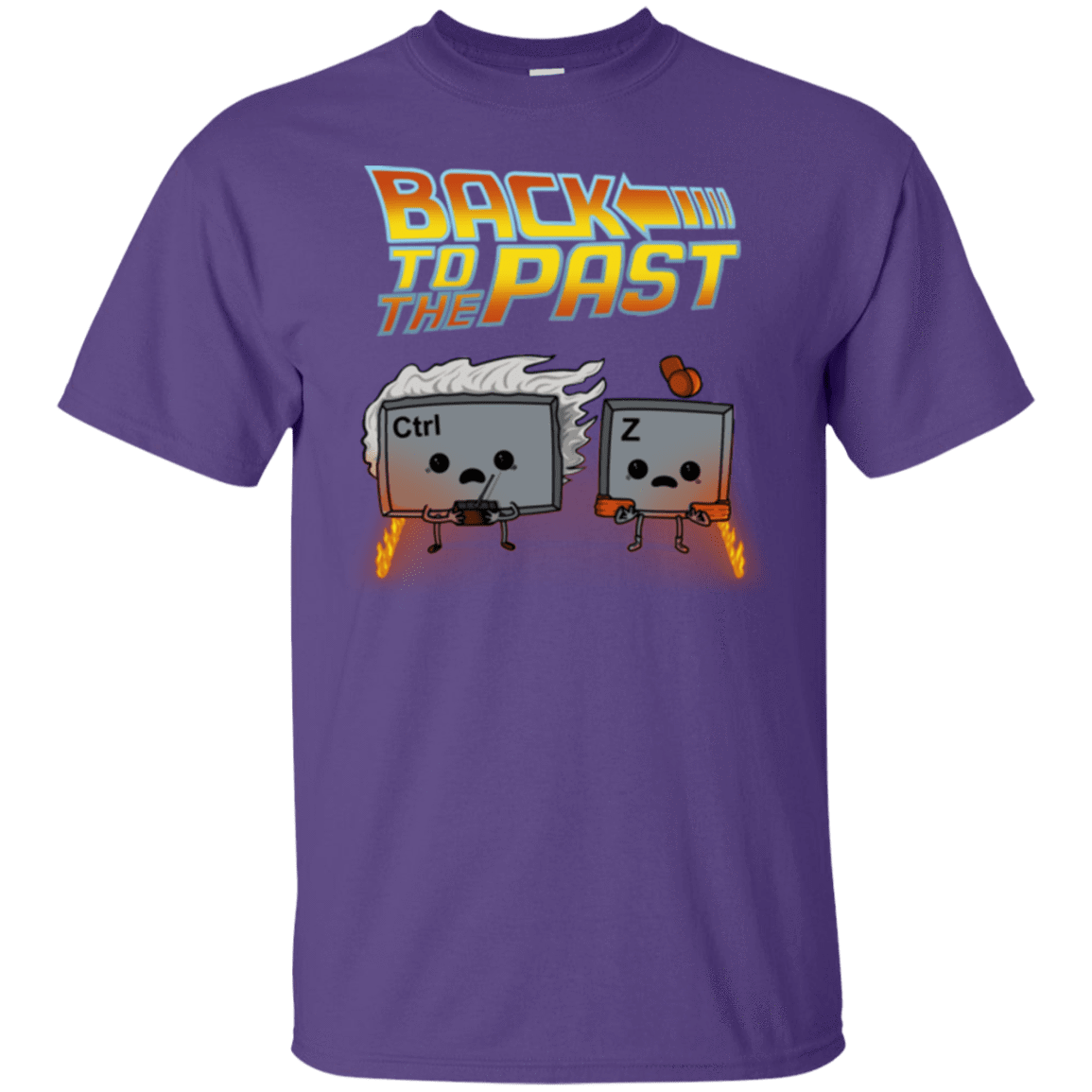 T-Shirts Purple / Small Back To The Past T-Shirt