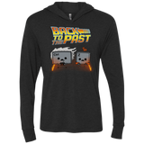 T-Shirts Vintage Black / X-Small Back To The Past Triblend Long Sleeve Hoodie Tee