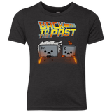 T-Shirts Vintage Black / YXS Back To The Past Youth Triblend T-Shirt
