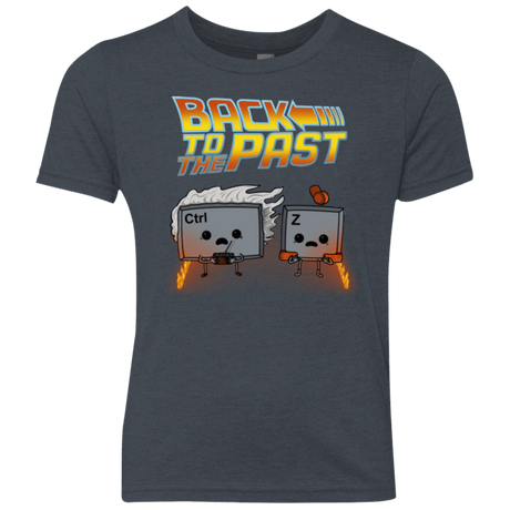 T-Shirts Vintage Navy / YXS Back To The Past Youth Triblend T-Shirt