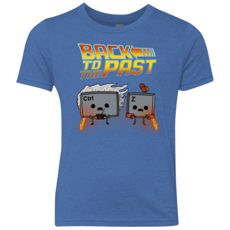 T-Shirts Vintage Royal / YXS Back To The Past Youth Triblend T-Shirt