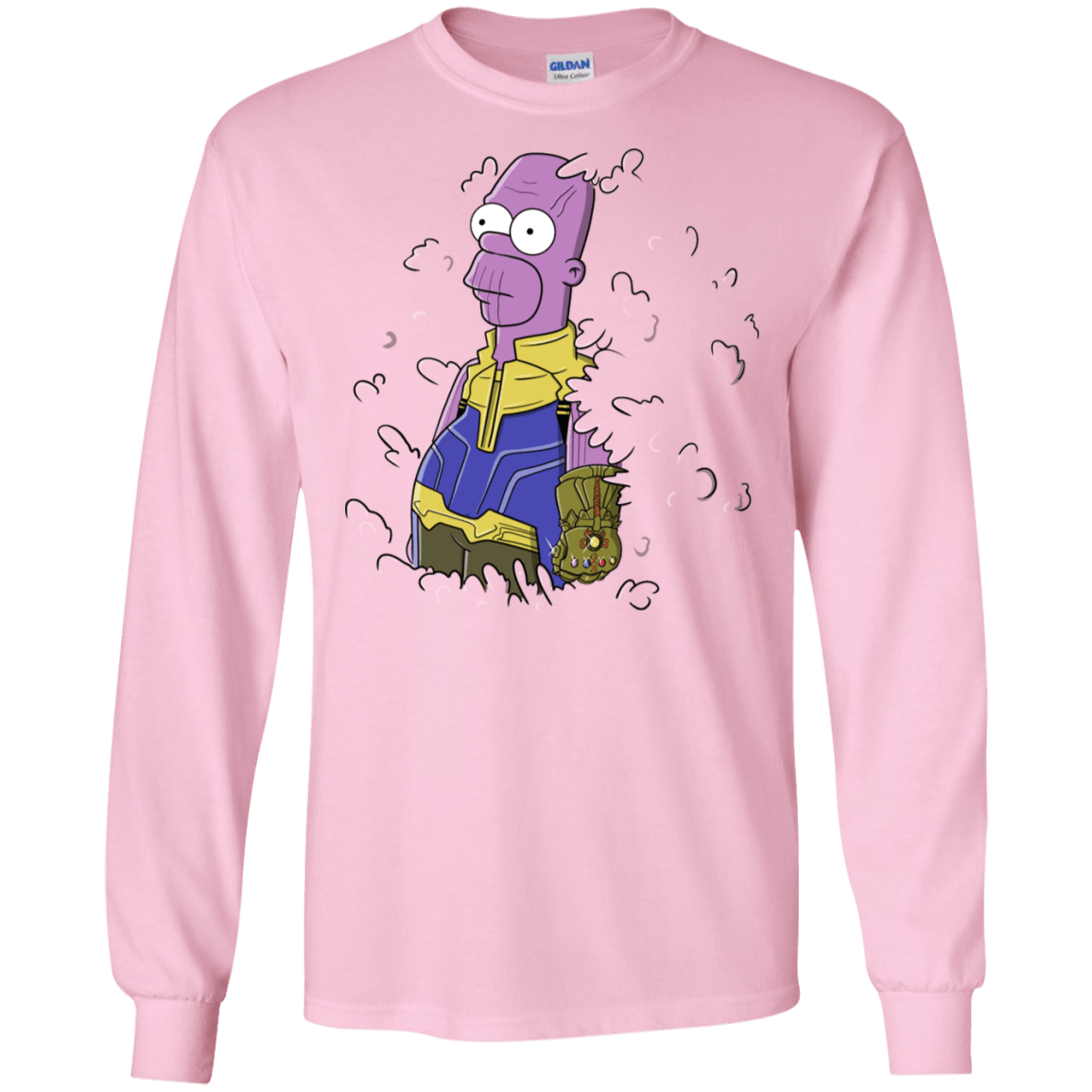 T-Shirts Light Pink / S Back to the Portal Men's Long Sleeve T-Shirt