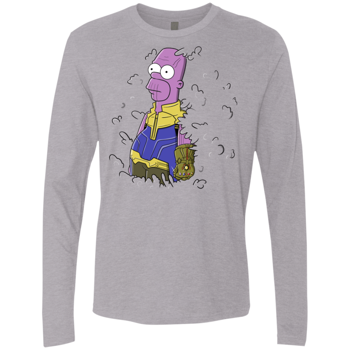 T-Shirts Heather Grey / S Back to the Portal Men's Premium Long Sleeve