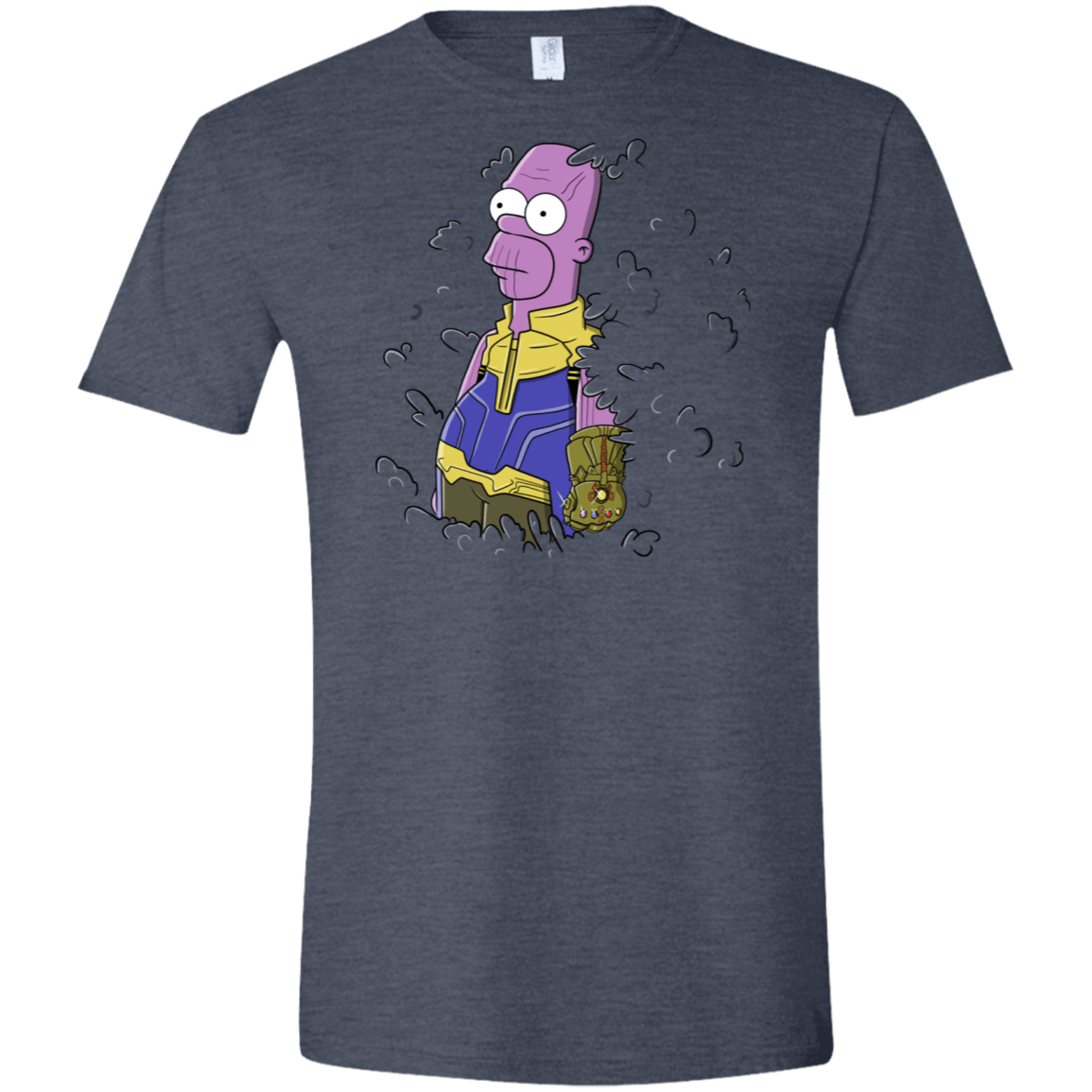 T-Shirts Heather Navy / S Back to the Portal Men's Semi-Fitted Softstyle