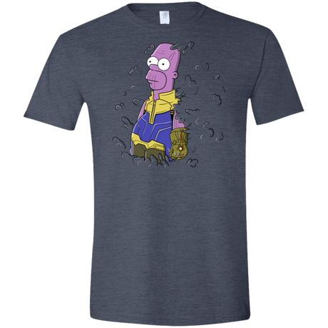 T-Shirts Heather Navy / S Back to the Portal Men's Semi-Fitted Softstyle