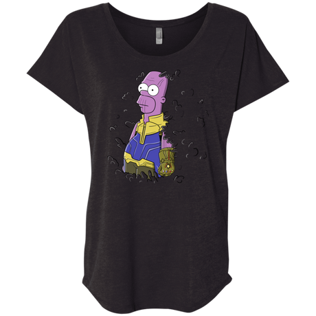 T-Shirts Vintage Black / X-Small Back to the Portal Triblend Dolman Sleeve