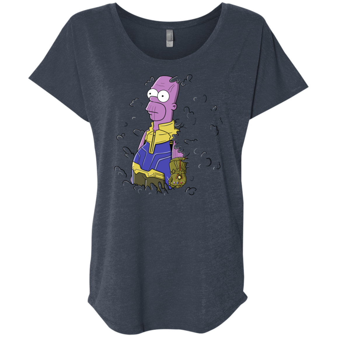 T-Shirts Vintage Navy / X-Small Back to the Portal Triblend Dolman Sleeve