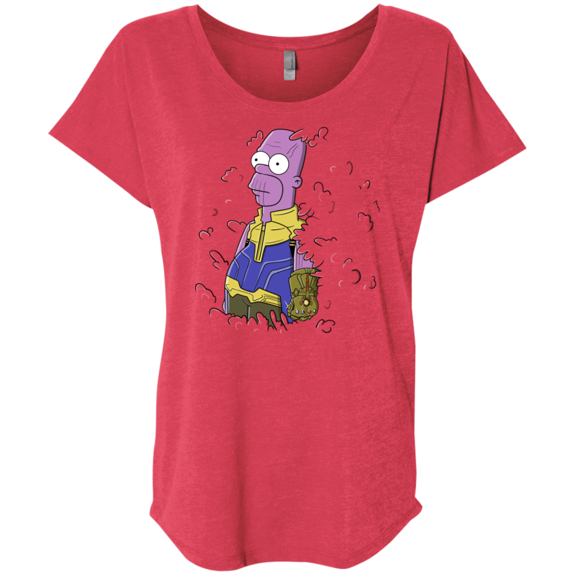 T-Shirts Vintage Red / X-Small Back to the Portal Triblend Dolman Sleeve