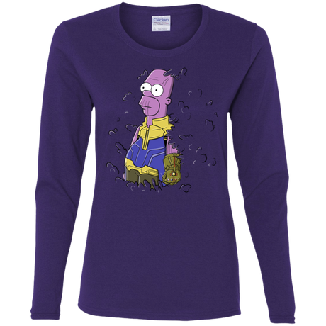 T-Shirts Purple / S Back to the Portal Women's Long Sleeve T-Shirt