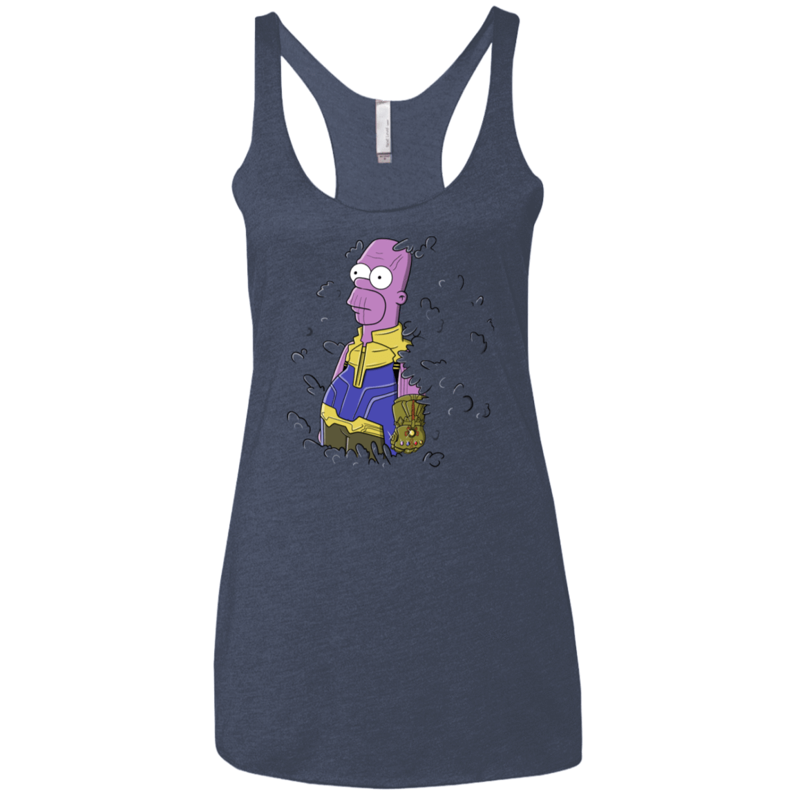 T-Shirts Vintage Navy / X-Small Back to the Portal Women's Triblend Racerback Tank