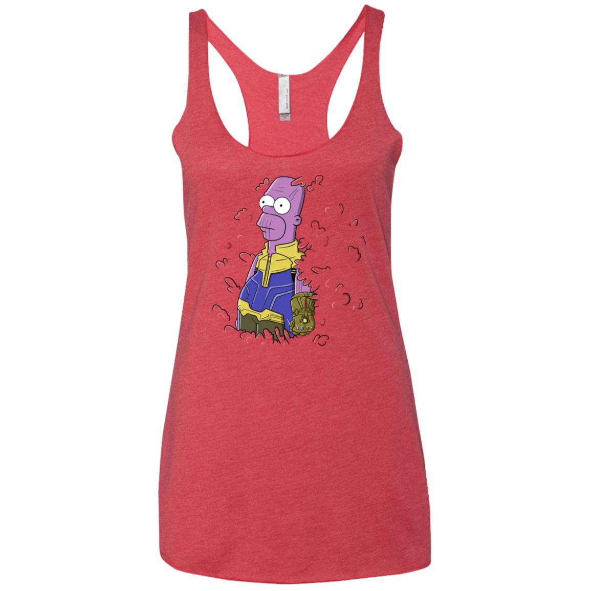 T-Shirts Vintage Red / X-Small Back to the Portal Women's Triblend Racerback Tank