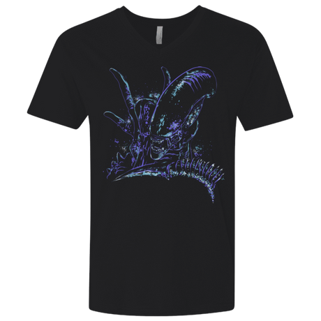 T-Shirts Black / X-Small Back To The Preimitive Horror Men's Premium V-Neck