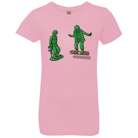 T-Shirts Light Pink / YXS Back Toy The Future Girls Premium T-Shirt