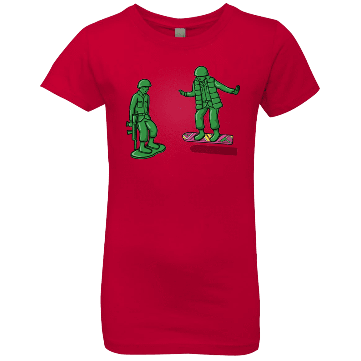 T-Shirts Red / YXS Back Toy The Future Girls Premium T-Shirt